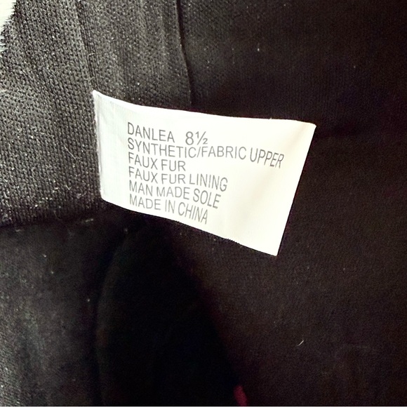 Rock & Candy Danlea Grey Faux Fur Lace Up Winter Snow Boots Women’s 8.5 - Picture 11 of 12